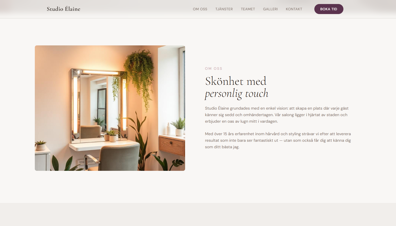 Studio Élaine Om oss